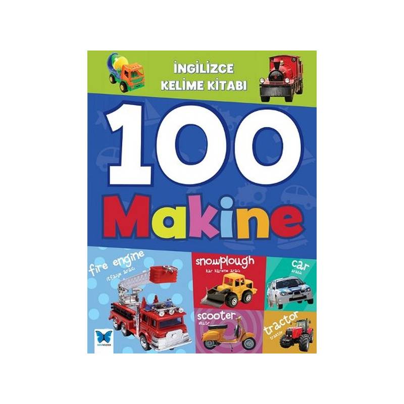 100 Makine İngilizce Kelime Kitabı