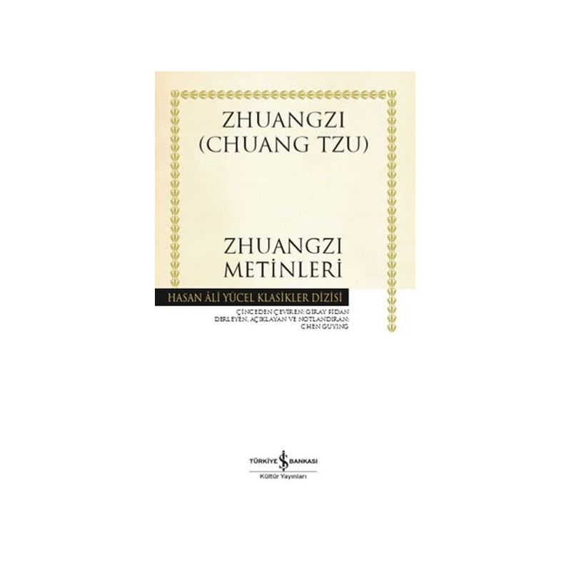 Zhuangzi Metinleri Ciltsiz