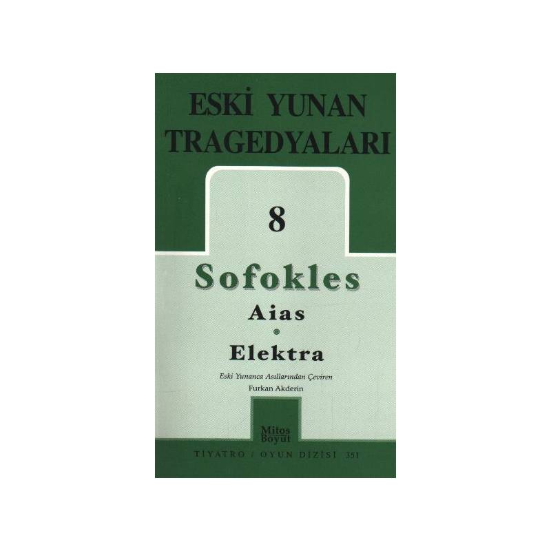 Eski Yunan Tragedyaları 8 Sofokles 351