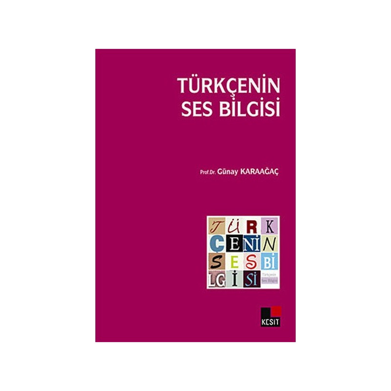 Türkçenin Ses Bilgisi