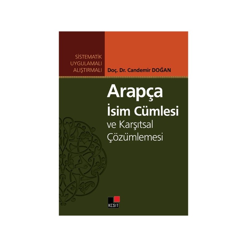 Arapça İsim Cümlesi Ve Karşıtsal Çözümlemesi