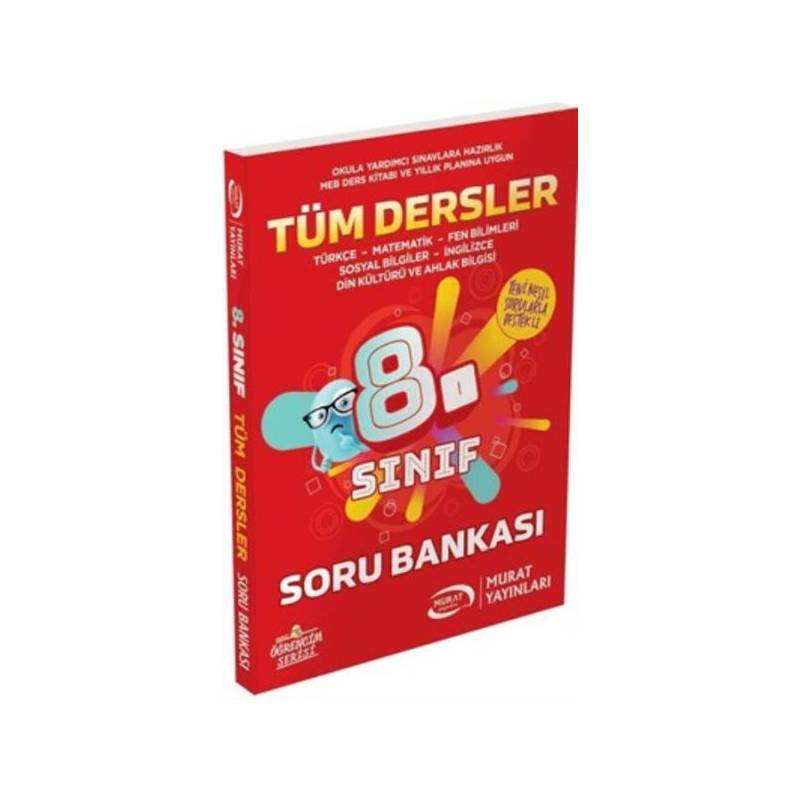 Murat 8. Sınıf Tüm Dersler Soru Bankası