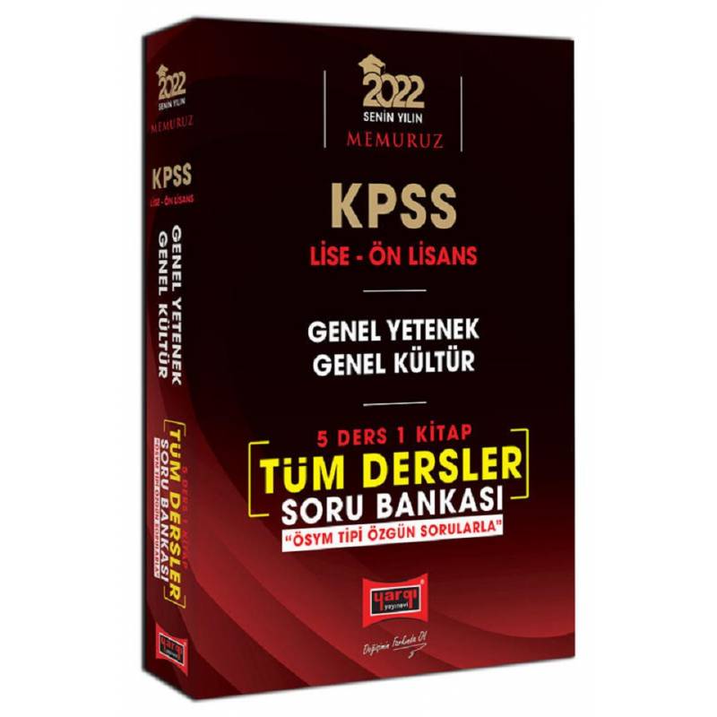 Yargı Yayınları 2022 KPSS...