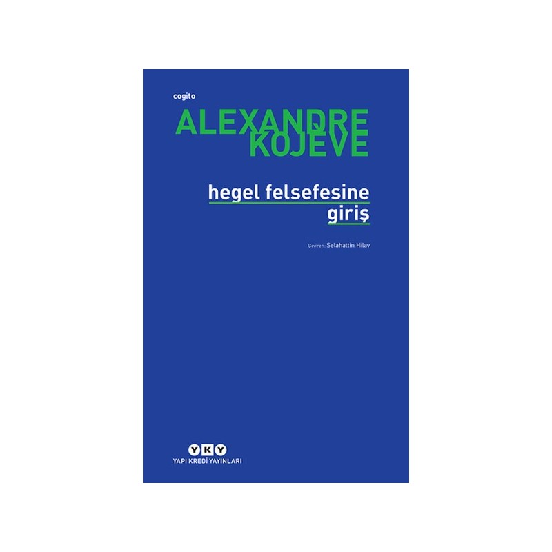 Hegel Felsefesine Giriş
