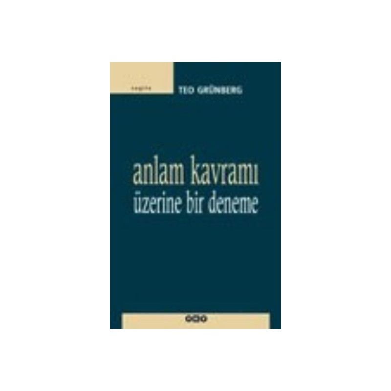 Anlam Kavramı Üzerine Bir Deneme