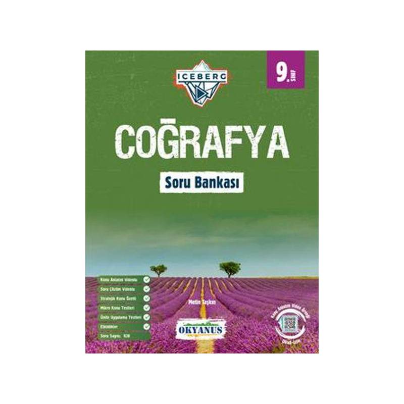Okyanus 9. Sınıf Iceberg Coğrafya Soru Bankası Yeni