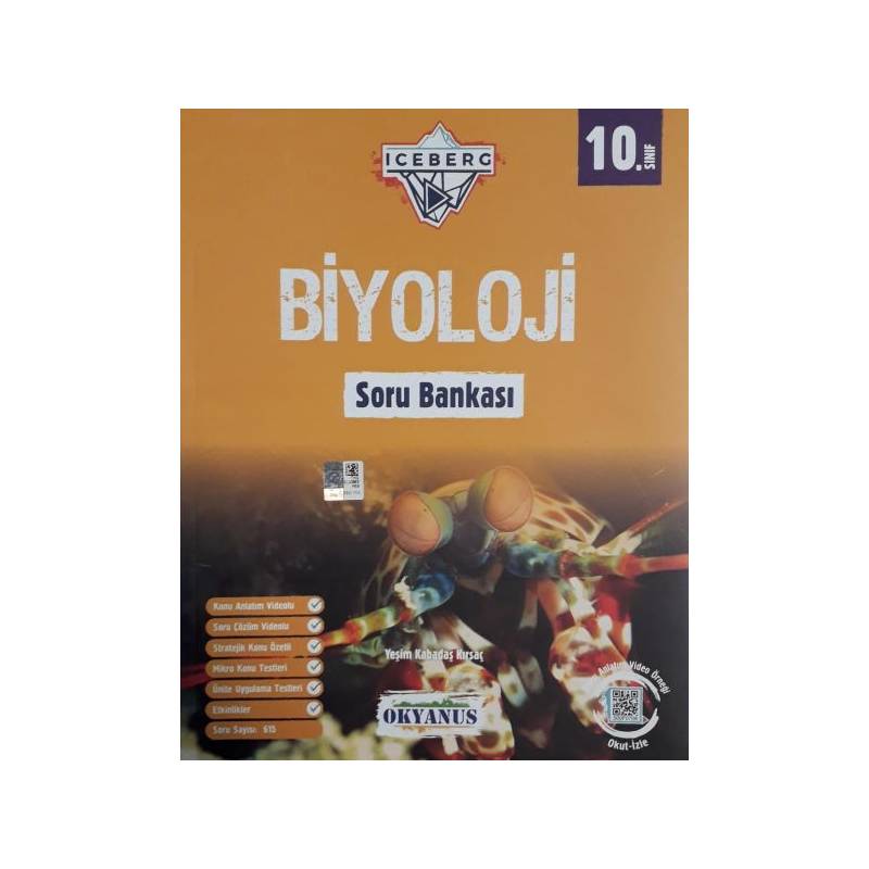 Okyanus 10. Sınıf Iceberg Biyoloji Soru Bankası Yeni
