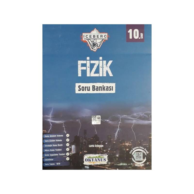 Okyanus 10. Sınıf Iceberg Fizik Soru Bankası Yeni