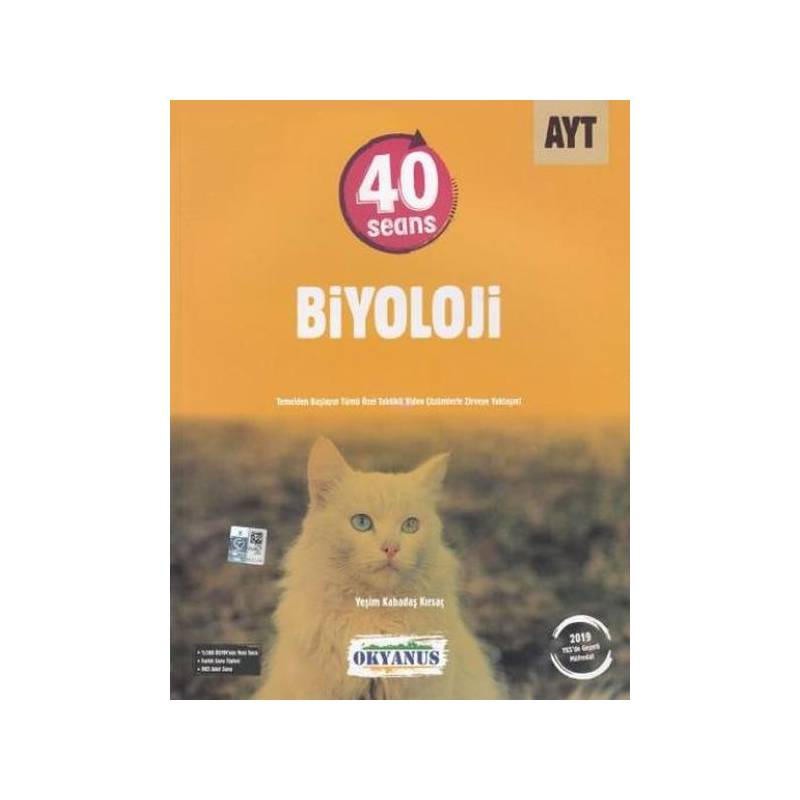 Okyanus Ayt 40 Seans Biyoloji Soru Bankası Yeni