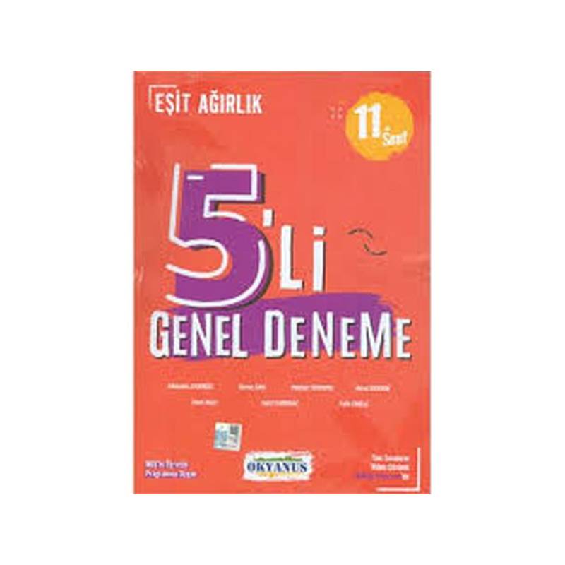 Okyanus 11. Sınıf 5'li Genel Deneme Eşit Ağırlık