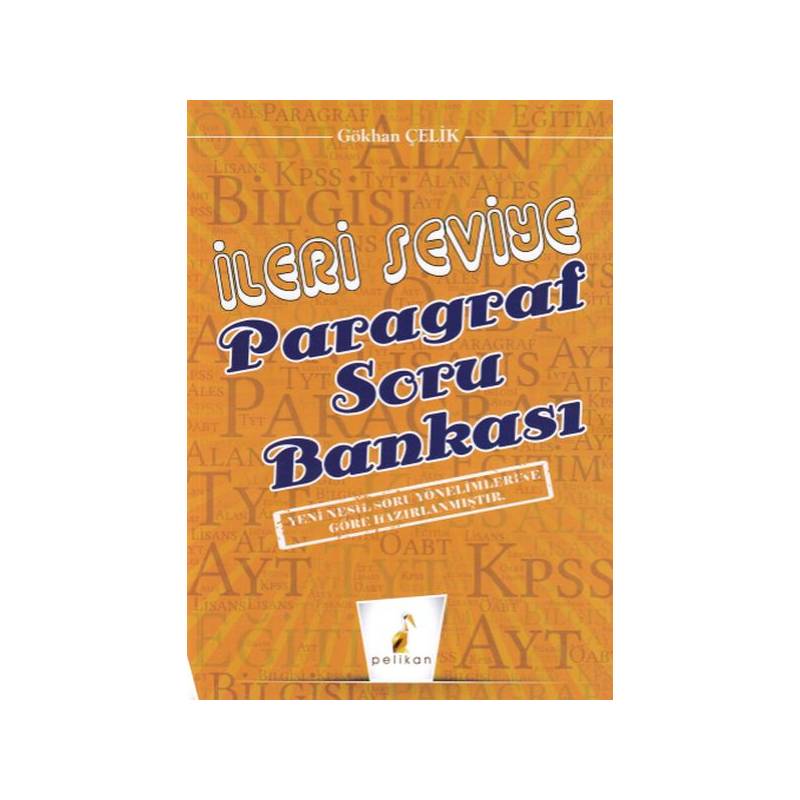 Pelikan İleri Seviye Paragraf Soru Bankası Yeni