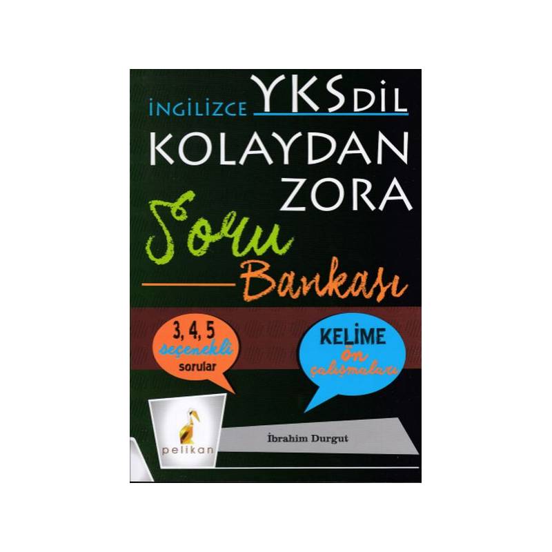 Pelikan Yks Dil İngilizce Kolaydan Zora Soru Bankası Yeni