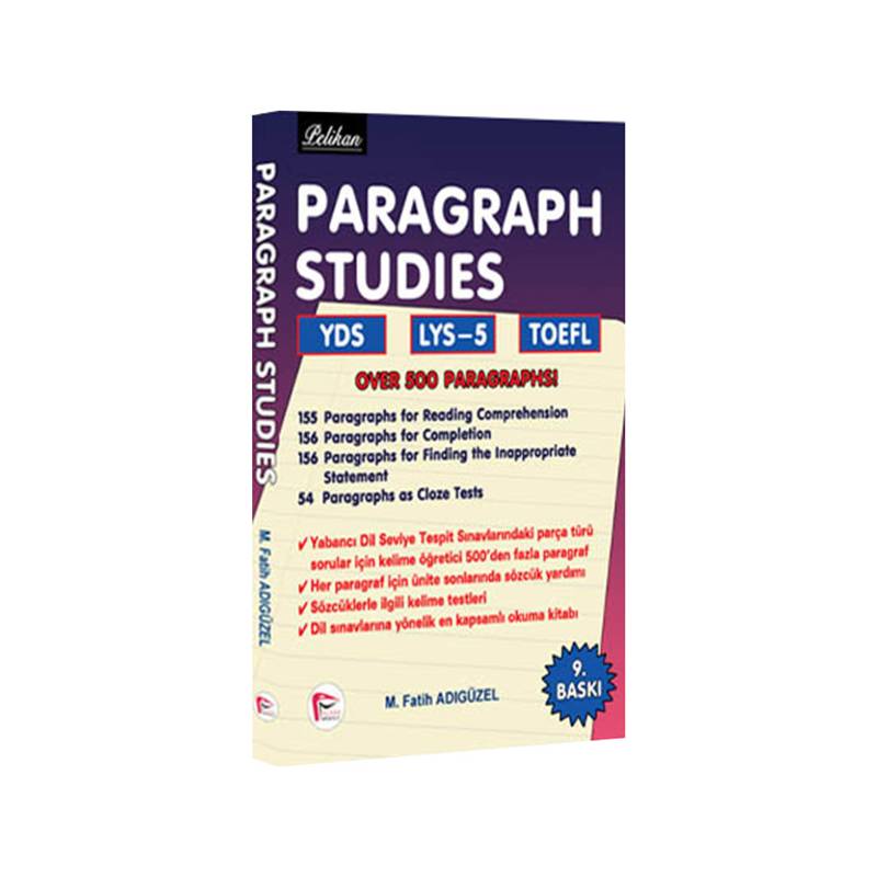 Pelikan Paragraph Studıes Yds Lys 5 Toefl