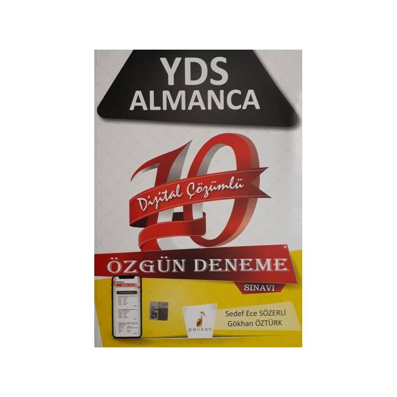 Pelikan Yds Almanca 10 Özgün Çözümlü Deneme Yeni