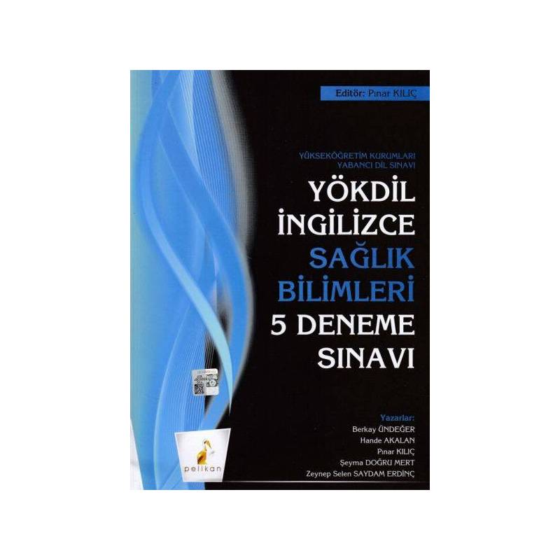Pelikan Yökdil İngilizce Sağlık Bilimleri 5 Deneme Sınavı Yeni