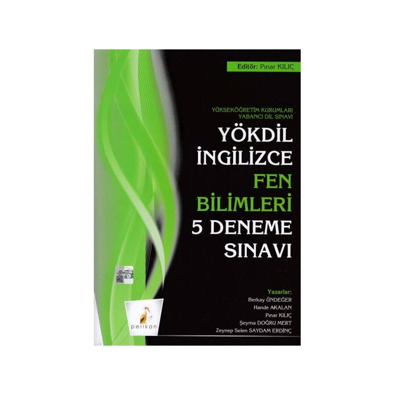 Pelikan Yökdil İngilizce Fen Bilimleri 5 Deneme Sınavı Yeni