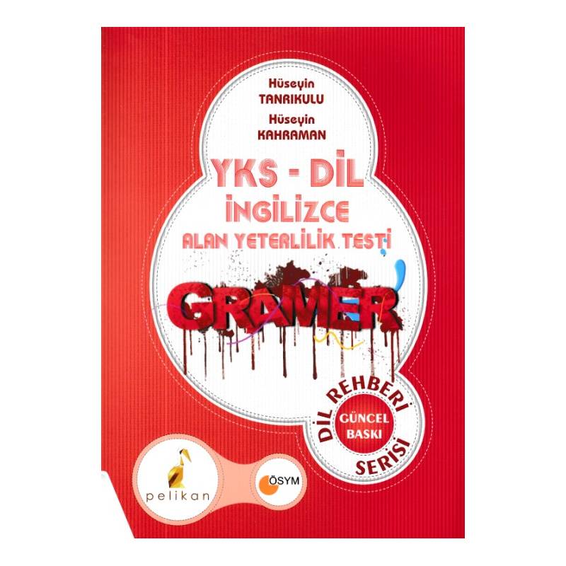 Pelikan Yksdil İngilizce Alan Yeterlilik Testi Gramer Kitabı Dil Rehberi Serisi