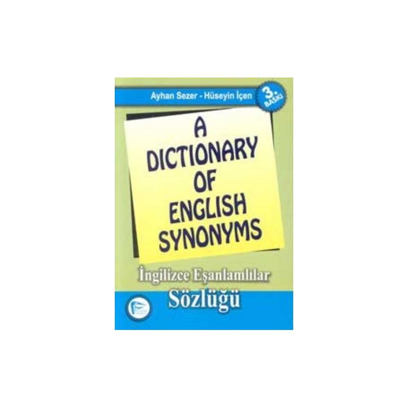 A Dictionary Of English Synonyms