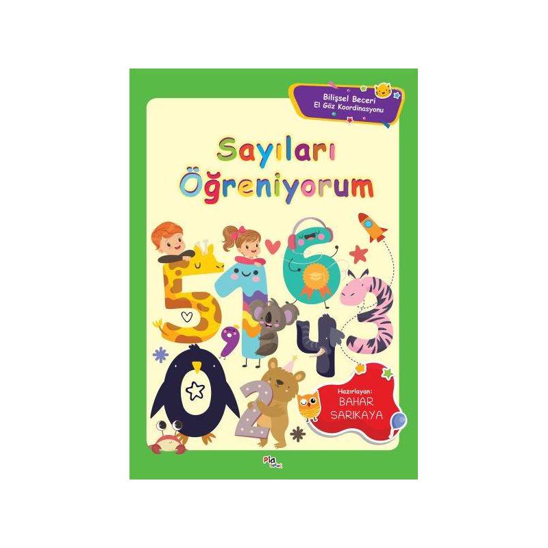 Sayıları Öğreniyorum Bilişsel Beceri El Göz Koordinasyonu
