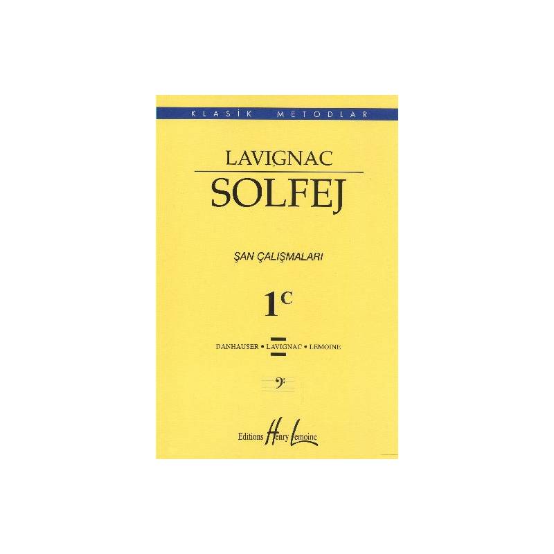 Lavignac 1C Solfej Şan Çalışmaları