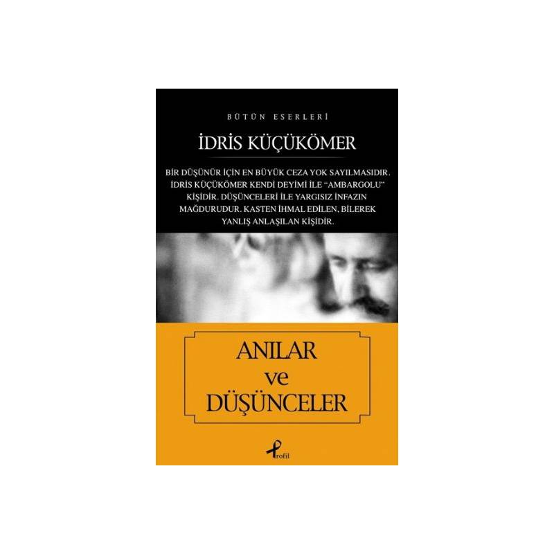 Anılar Ve Düşünceler