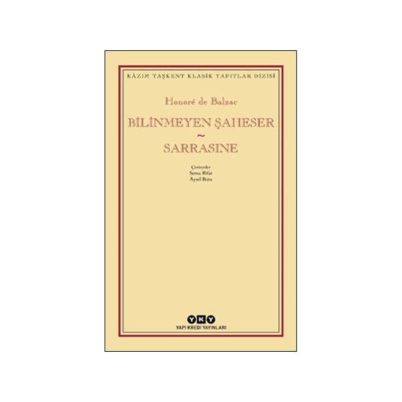 Bilinmeyen Şaheser Sarrasine