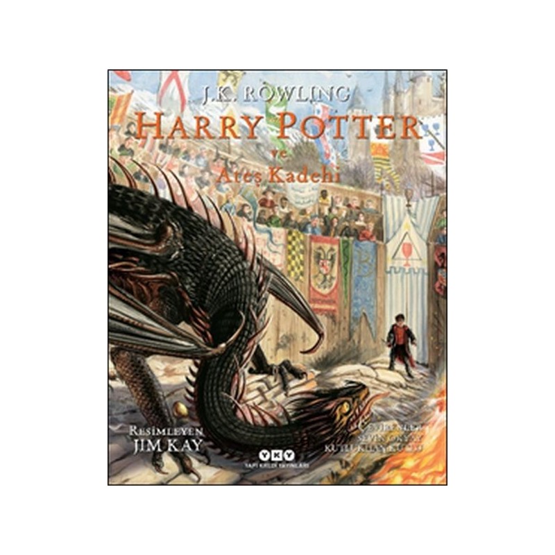Harry Potter Ve Ateş Kadehi 4 / Resimli Özel Baskı