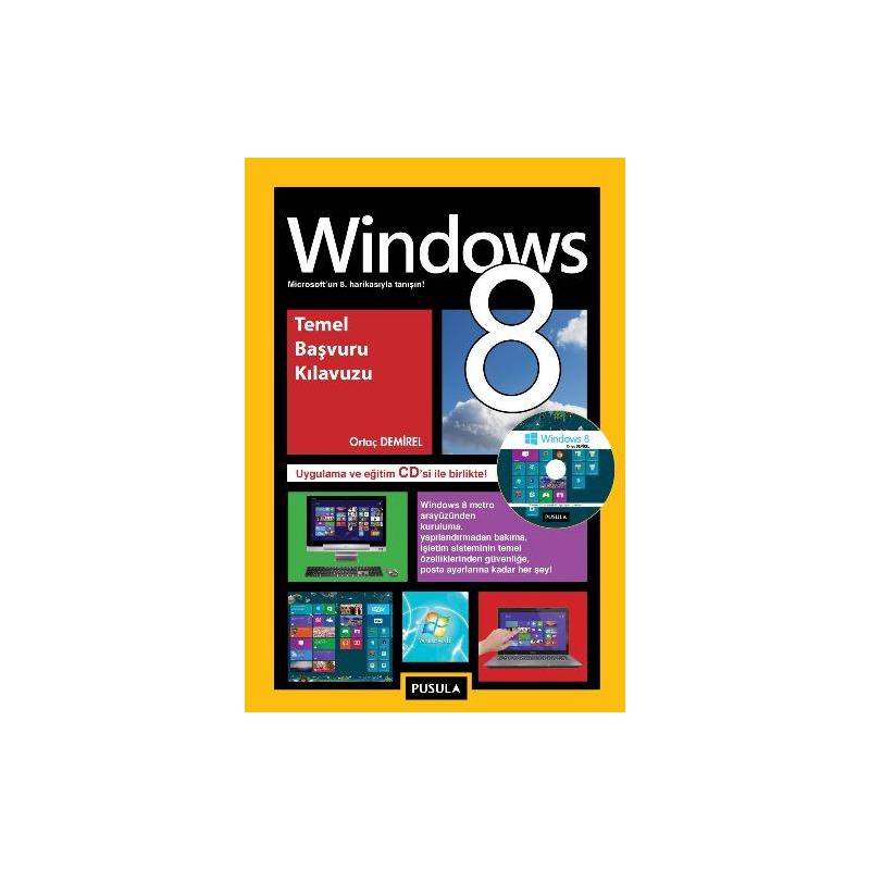 Windows 8 Temel Başvuru Kılavuzu Cd Hediyeli