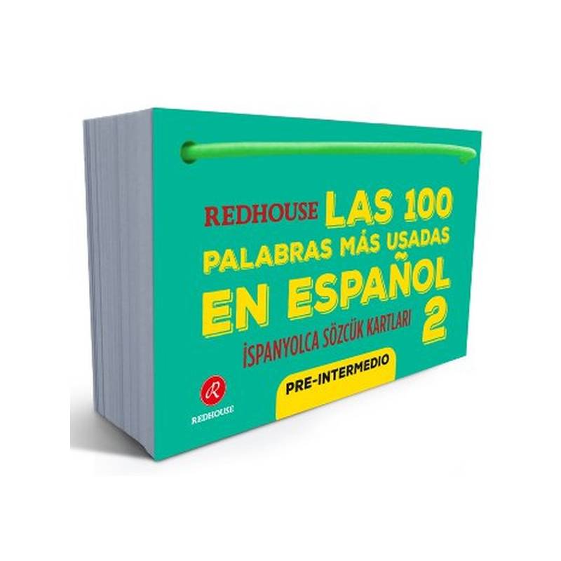 Redhouse Las 100 Palabras Mas Usadas En Espanol İspanyolca Sözcük Kartları 2