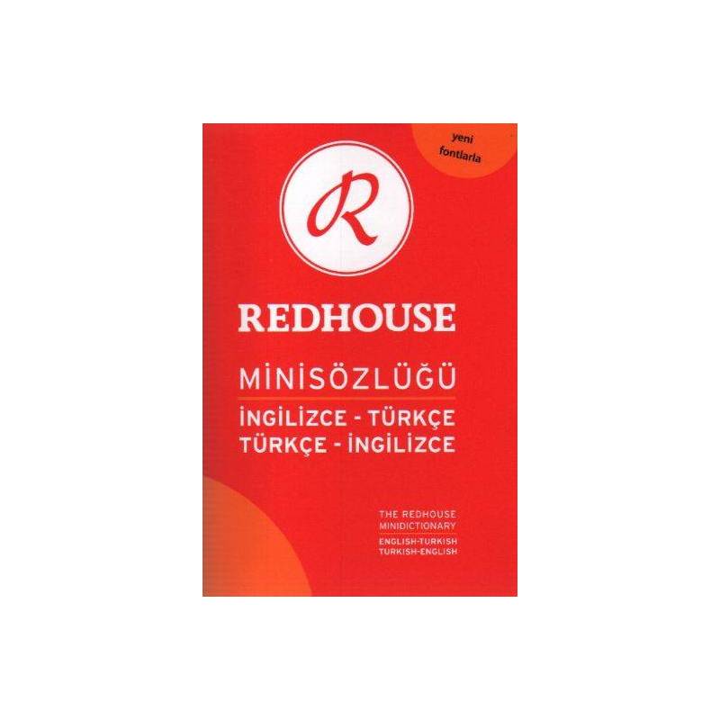 Redhouse Mini Sözlüğü İngilizce Türkçe Türkçe İngilizce Rs 006