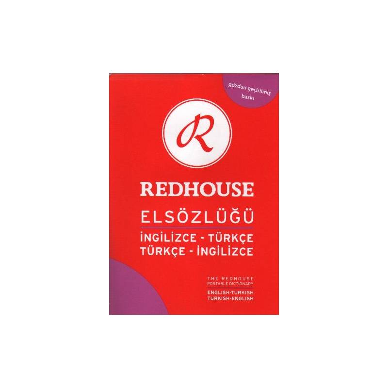 Redhouse El Sözlüğü İngilizce Türkçe Türkçe İngilizce Rs 005