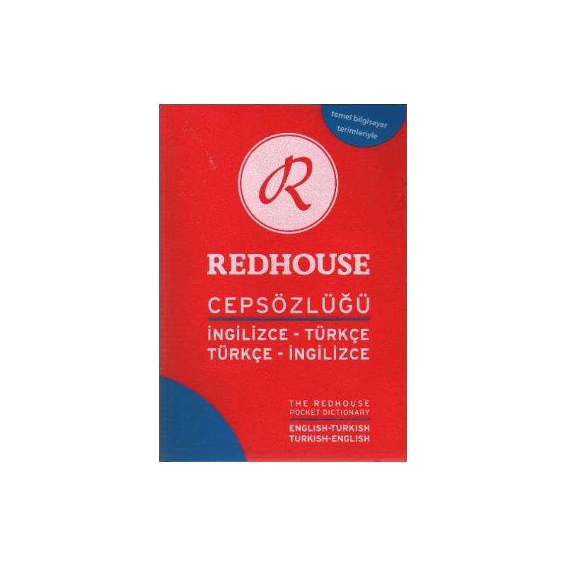 Redhouse Cep Sözlüğü İngilizce Türkçe Türkçe İngilizce Rs 004