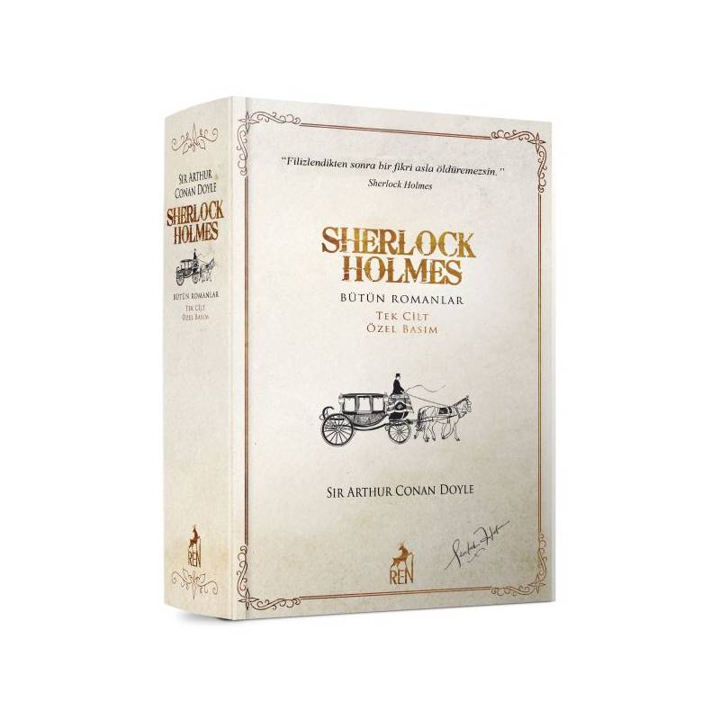 Sherlock Holmes Bütün Romanlar Tek Cilt Özel Basım