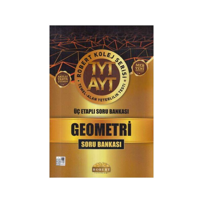 Robert Kolej Serisi Tyt Ayt Geometri Üç Etaplı Soru Bankası Yeni