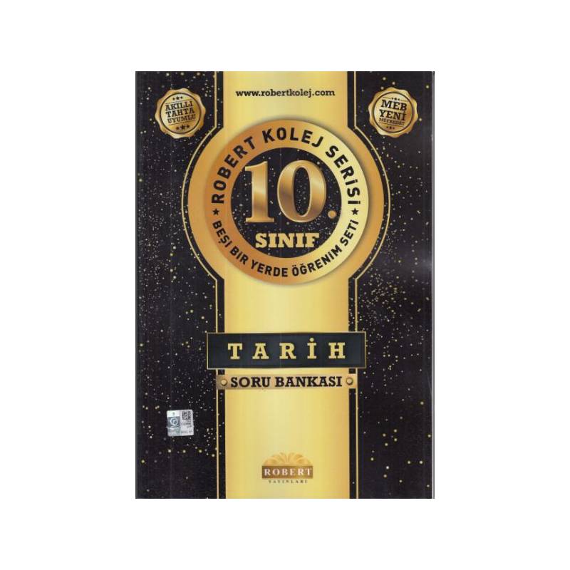 Robert Kolej Serisi 10.sınıf Tarih Soru Bankası Yeni