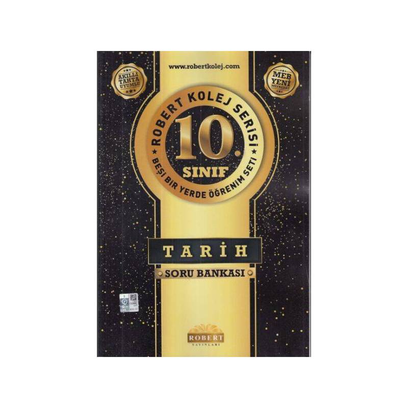 Robert Kolej Serisi 10.sınıf Tarih Soru Bankası Yeni