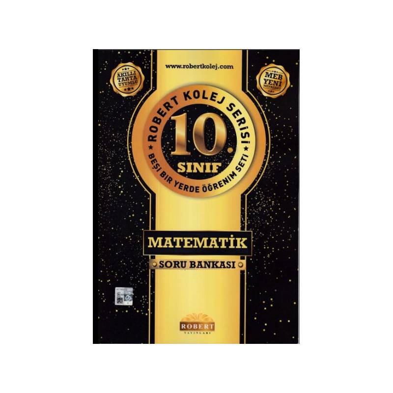 Robert Kolej Serisi 10.sınıf Matematik Soru Bankası Yeni