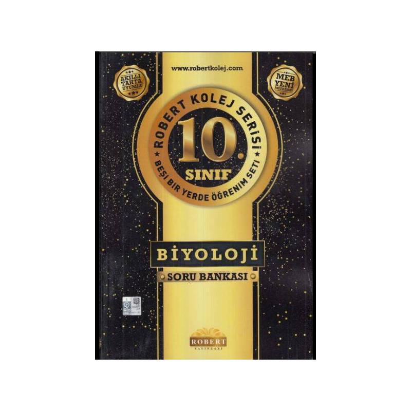 Robert Kolej Serisi 10.sınıf Biyoloji Soru Bankası Yeni