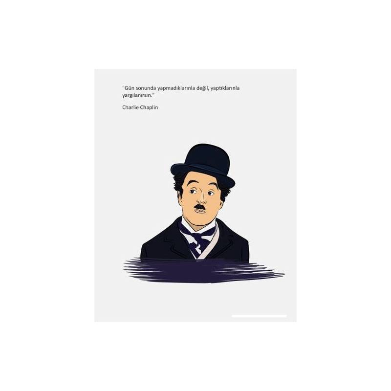 Charlie Chaplin Ciltli Defter