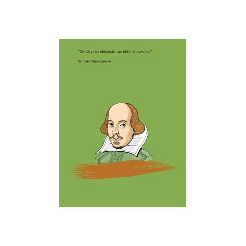 William Shakespeare Ciltli Defter