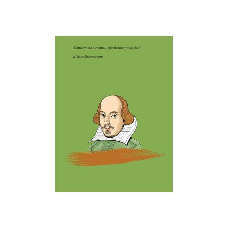 William Shakespeare Ciltli Defter