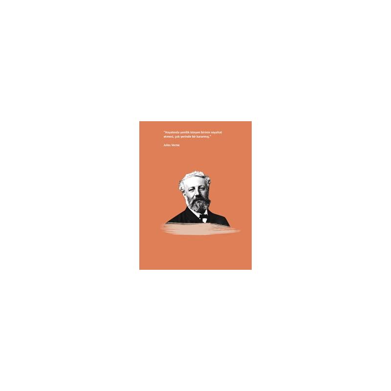 Jules Verne Ciltli Defter