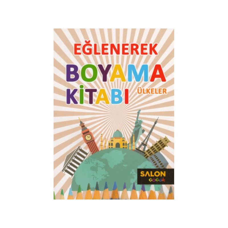 Ülkeler Eğlenerek Boyama Kitabı