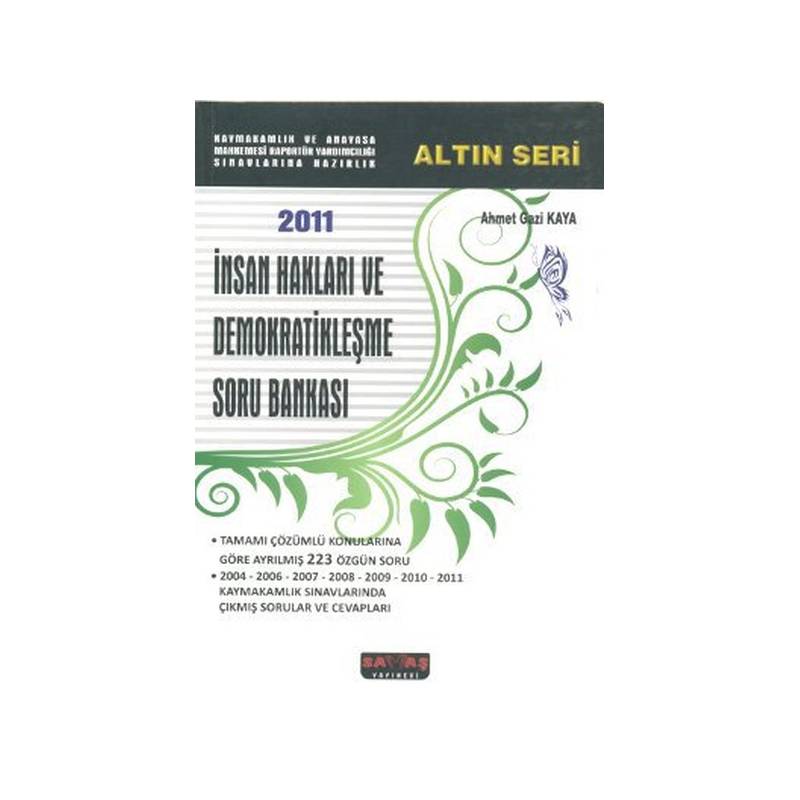 2011 İnsan Hakları Ve Demokratikleşme Soru Bankası