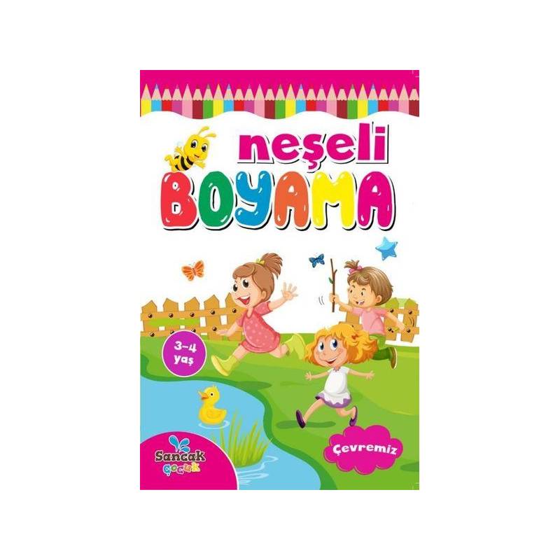 Neşeli Boyama Çevremiz 3 4 Yaş