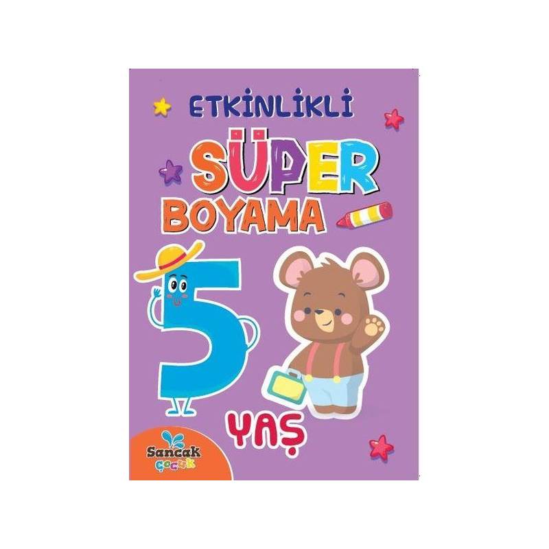 Etkinlikli Süper Boyama 5 Yaş