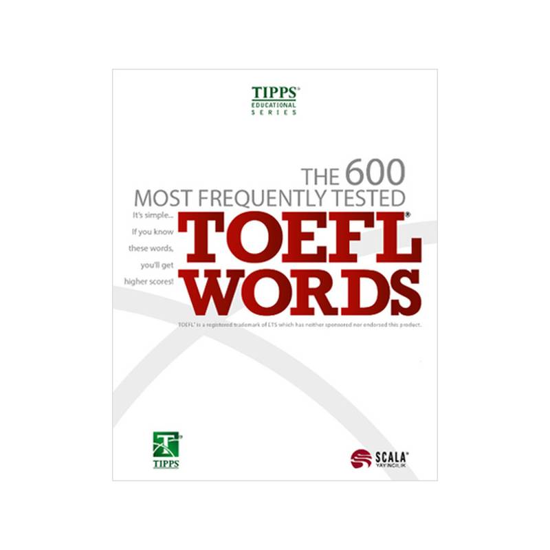 The 600 Most Frequently Tested Toefl Words