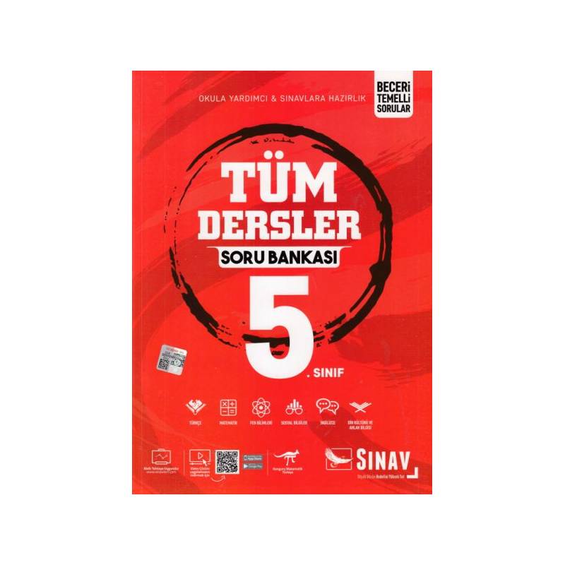 Sınav 5. Sınıf Tüm Dersler Soru Bankası Yeni