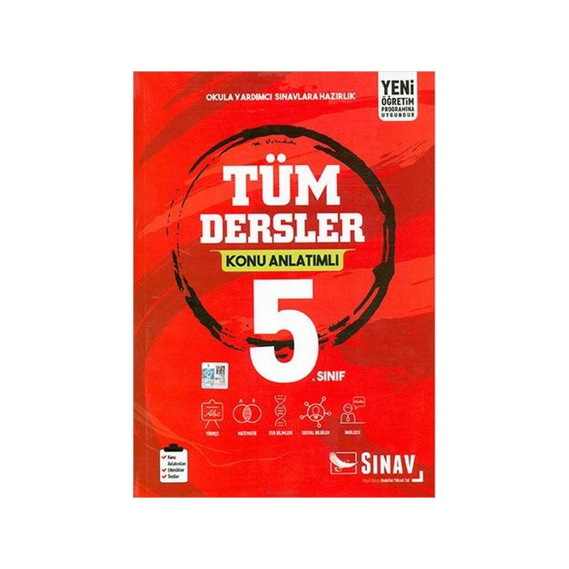 Sınav 5. Sınıf Tüm Dersler Konu Anlatımlı Yeni