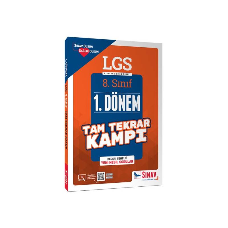 Sınav 8. Sınıf Lgs 1. Dönem Çözümlü Tam Tekrar Kampı Yeni